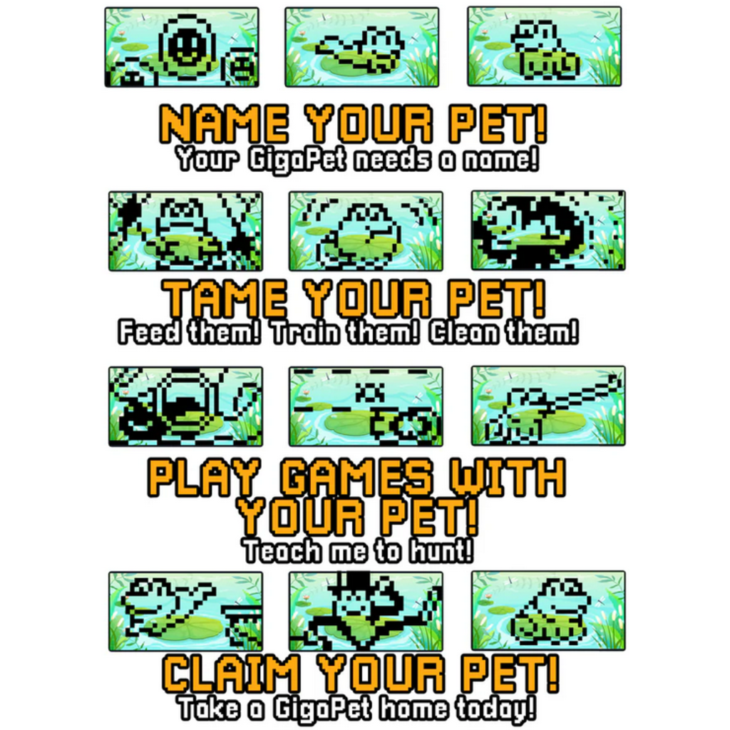 GIGAPETS FLOPPY FROG