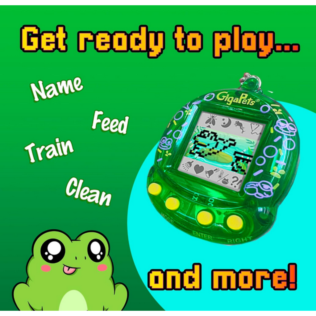 GIGAPETS FLOPPY FROG