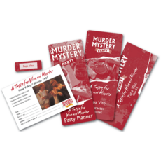 MURDER MYSTERY GAMES MURDER MYSTERY PARTY - A TASTE FOR WINE AND MURDER