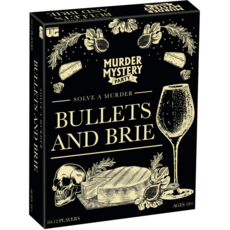 MURDER MYSTERY GAMES MURDER MYSTERY PARTY -  BULLETS AND BRIE*