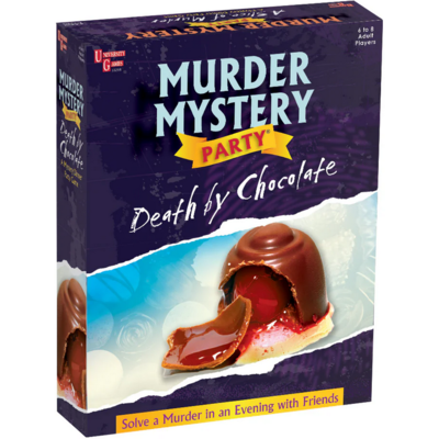 MURDER MYSTERY GAMES MURDER MYSTERY PARTY - DEATH BY CHOCOLATE*