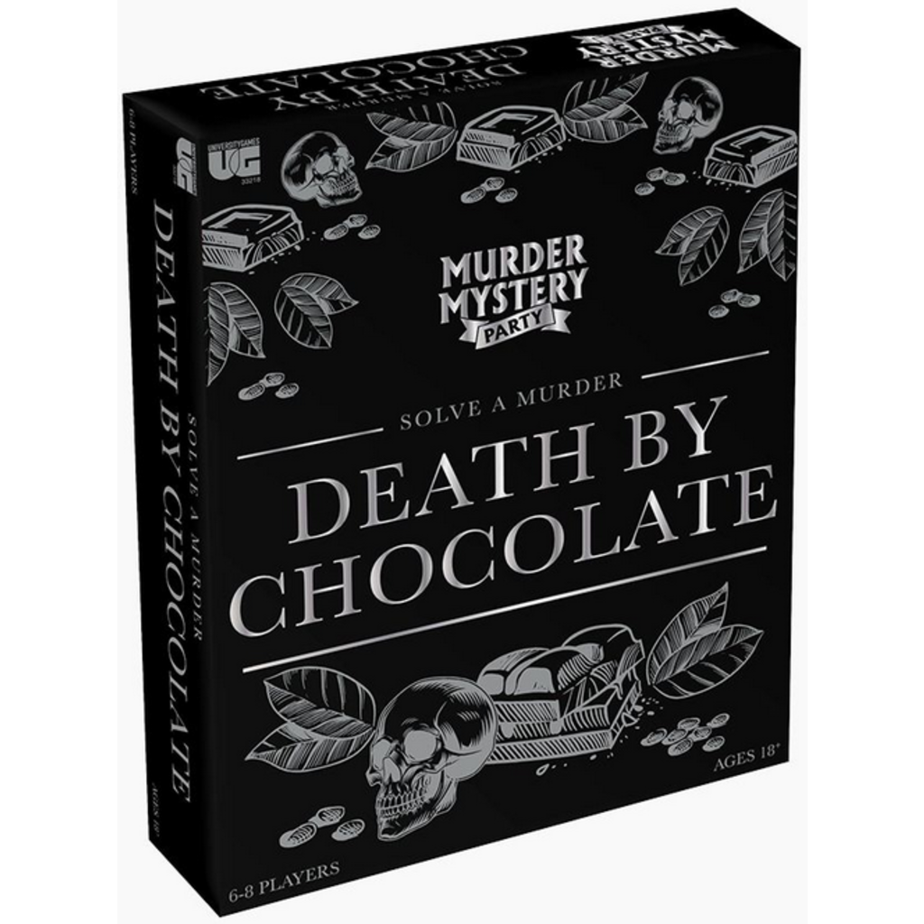 MURDER MYSTERY GAMES MURDER MYSTERY PARTY - DEATH BY CHOCOLATE*