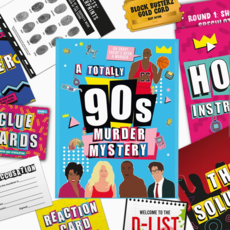 GIFT REPUBLIC A TOTALLY 90S MURDER MYSTERY GAME