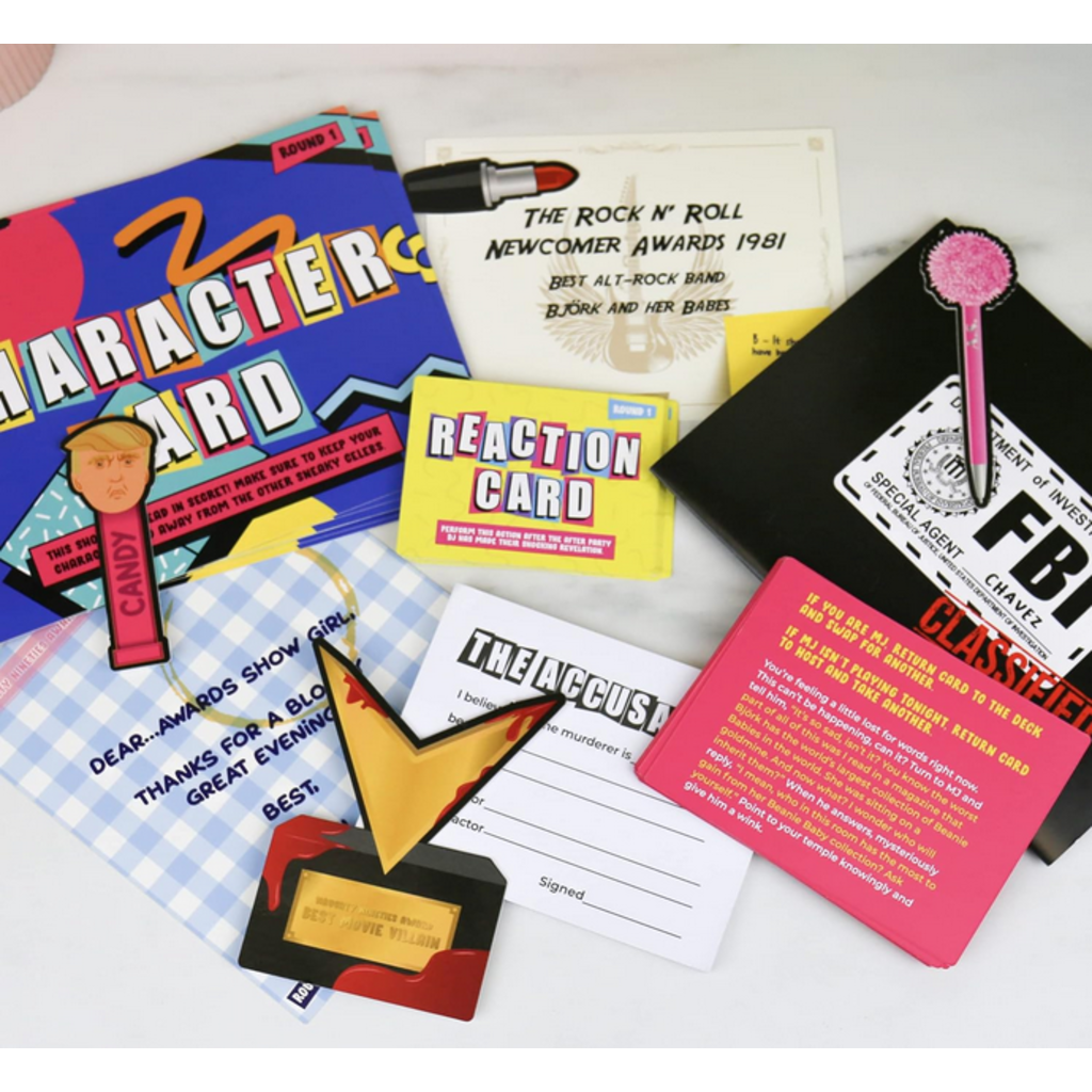 GIFT REPUBLIC A TOTALLY 90S MURDER MYSTERY GAME