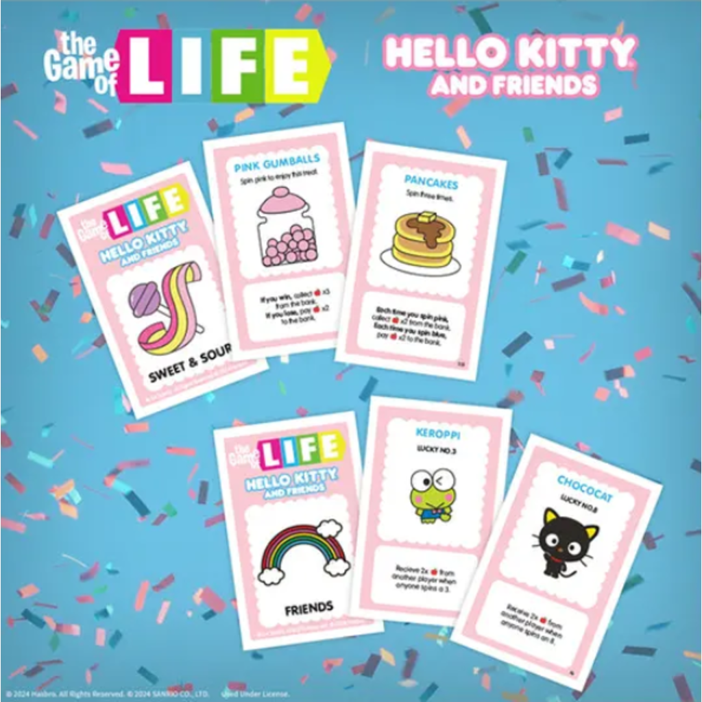 USAOPOLY HELLO KITTY GAME OF LIFE