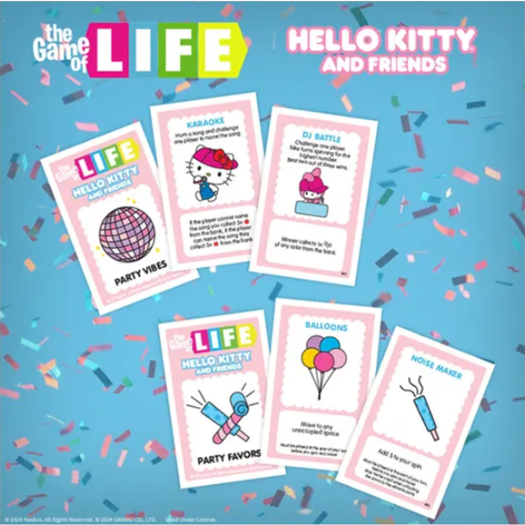 USAOPOLY HELLO KITTY GAME OF LIFE