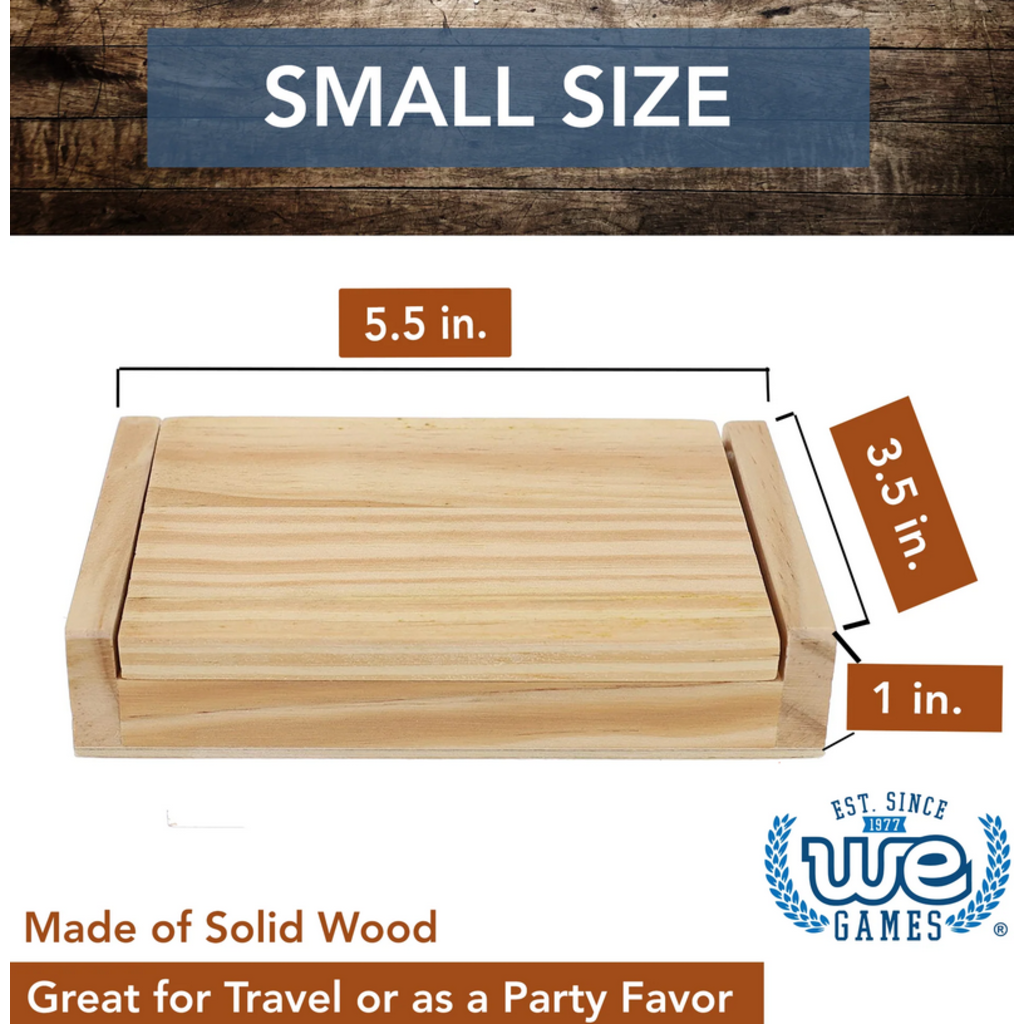WOOD EXPRESSIONS MINI SHUT THE BOX