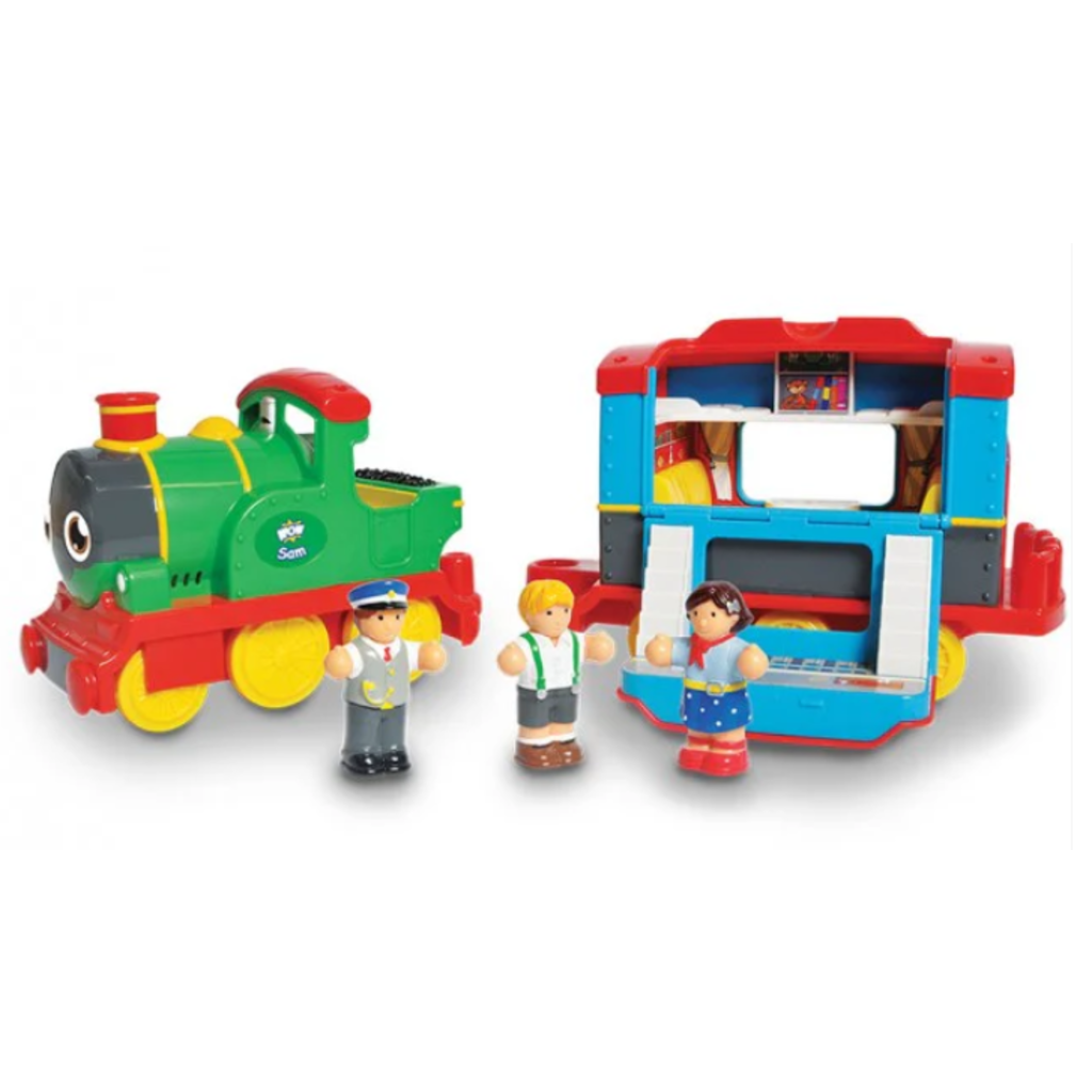 WOW TOYS USA SAM THE STEAM TRAIN