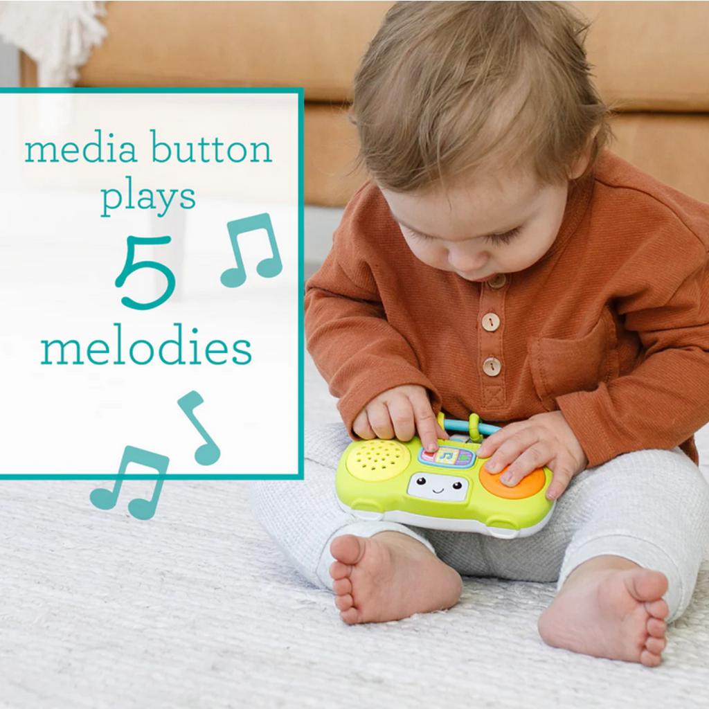 INFANTINO MUSIC & LIGHT PRETEND MINI BOOMBOX