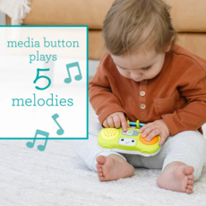 INFANTINO MUSIC & LIGHT PRETEND MINI BOOMBOX