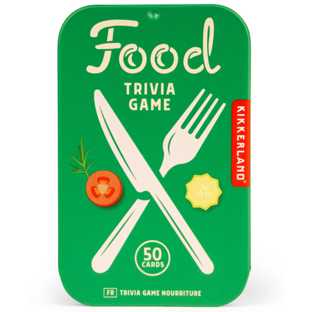 KIKKERLAND FOOD TRIVIA GAME
