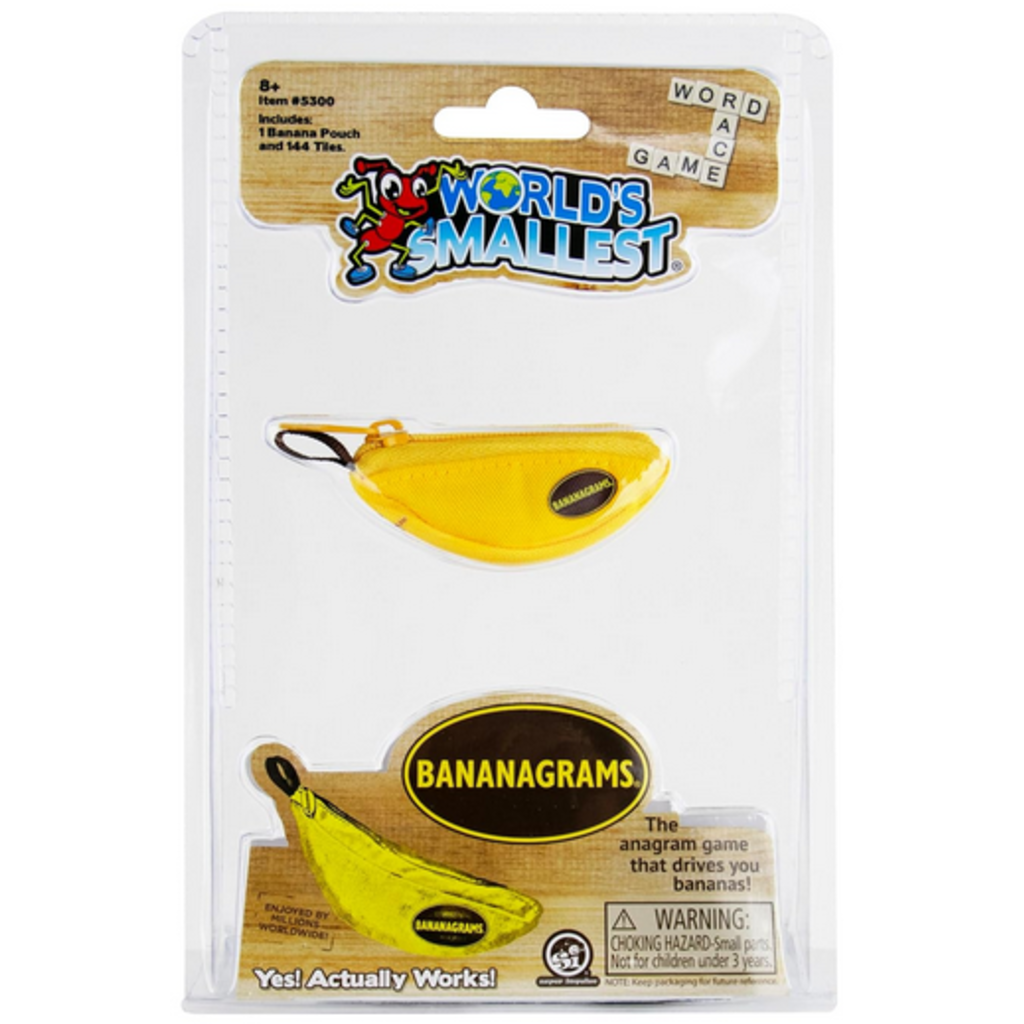 BANANAGRAMS WORLDS SMALLEST BANANAGRAMS