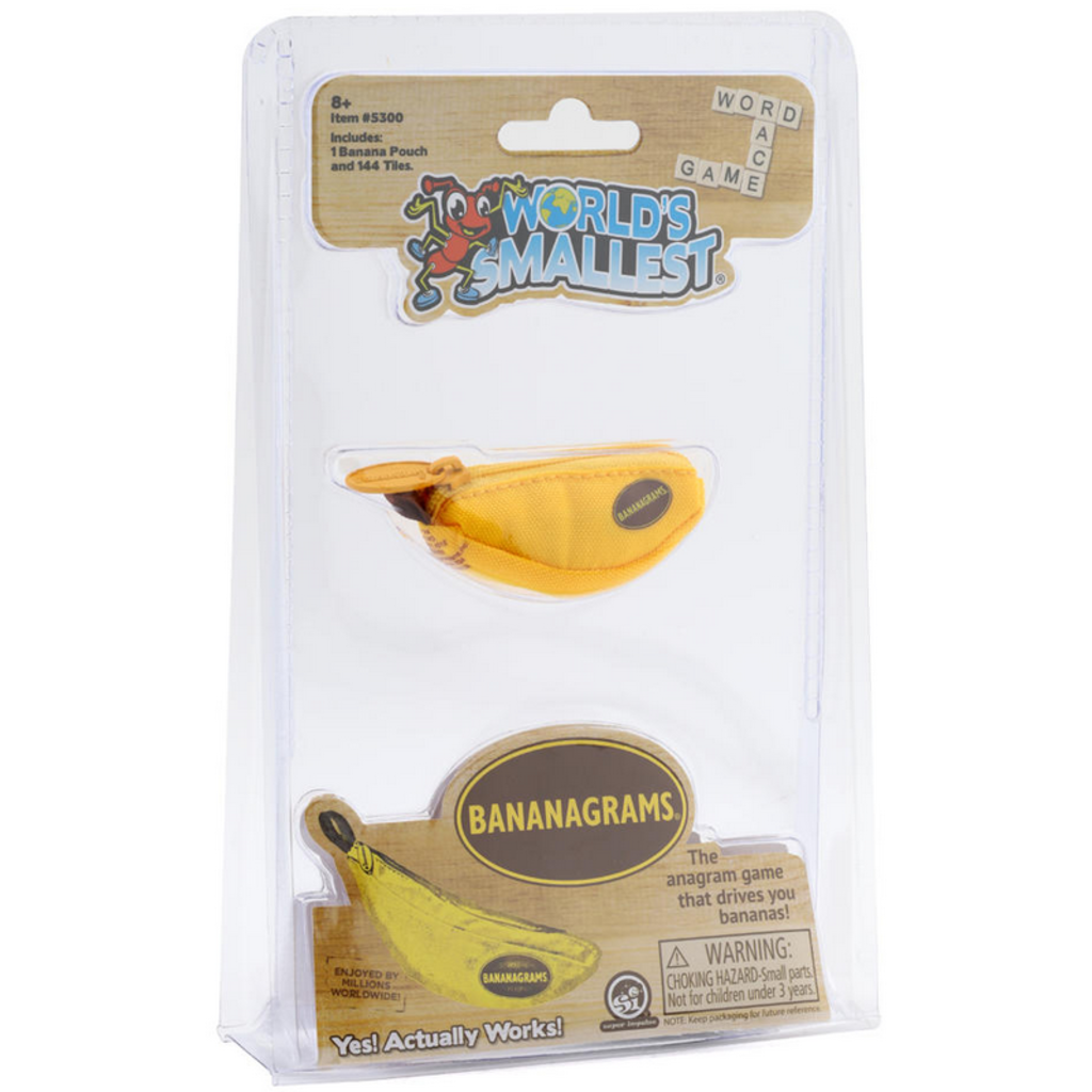 BANANAGRAMS WORLDS SMALLEST BANANAGRAMS