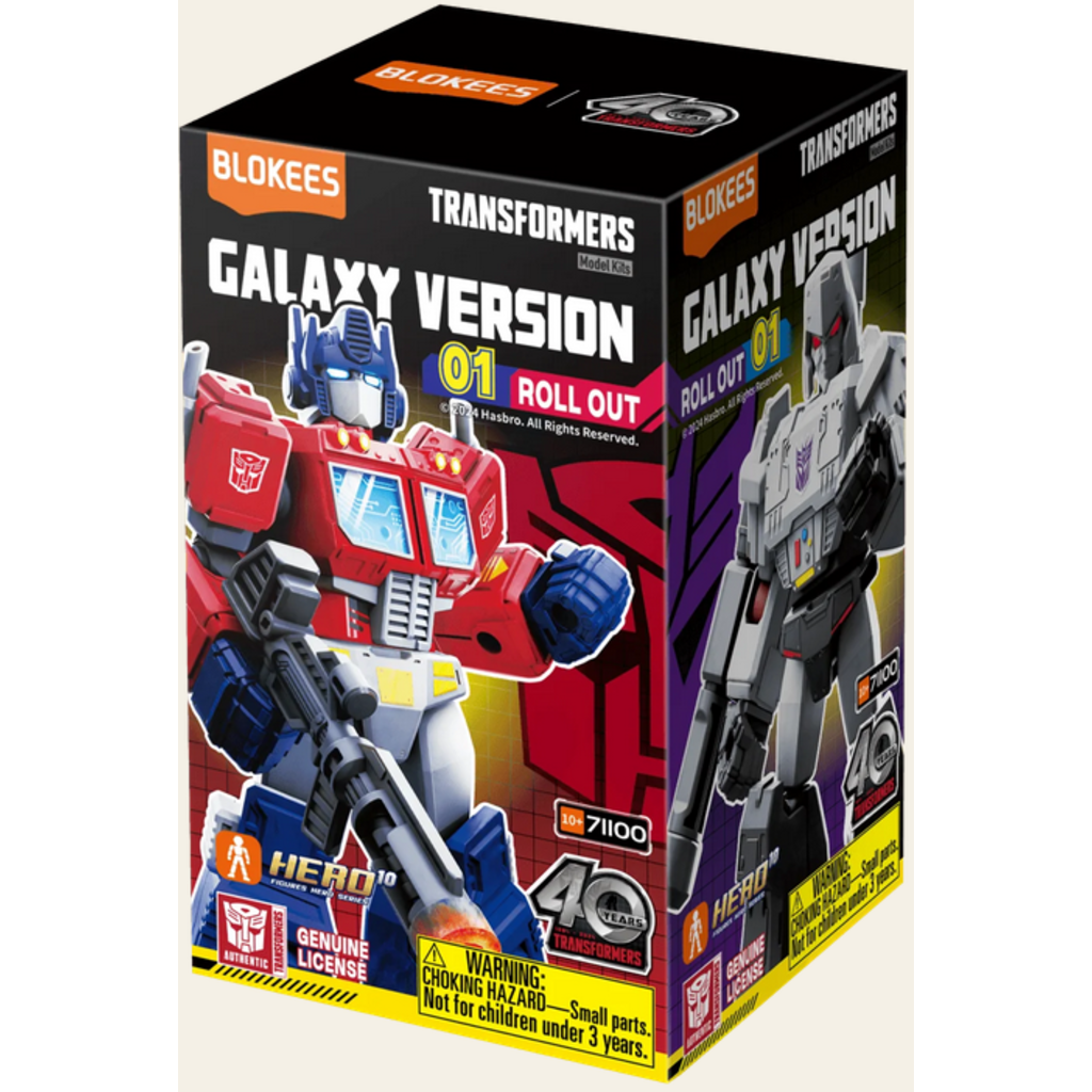 TRANSFORMERS TRANSFORMERS GALAXY VERSION 01 ROLL OUT