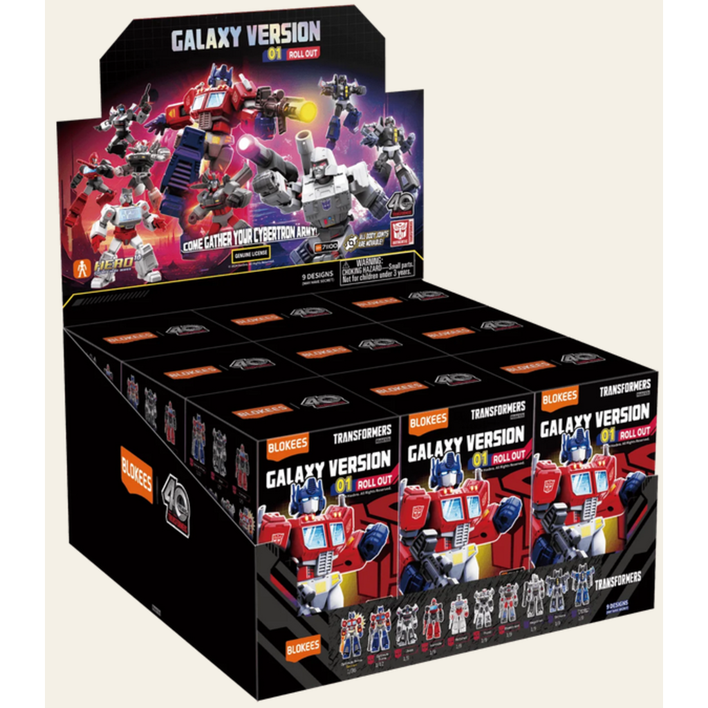 TRANSFORMERS TRANSFORMERS GALAXY VERSION 01 ROLL OUT
