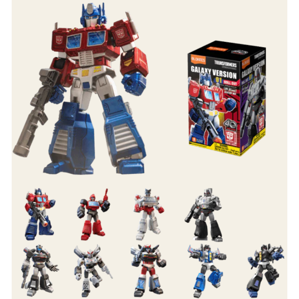 TRANSFORMERS TRANSFORMERS GALAXY VERSION 01 ROLL OUT