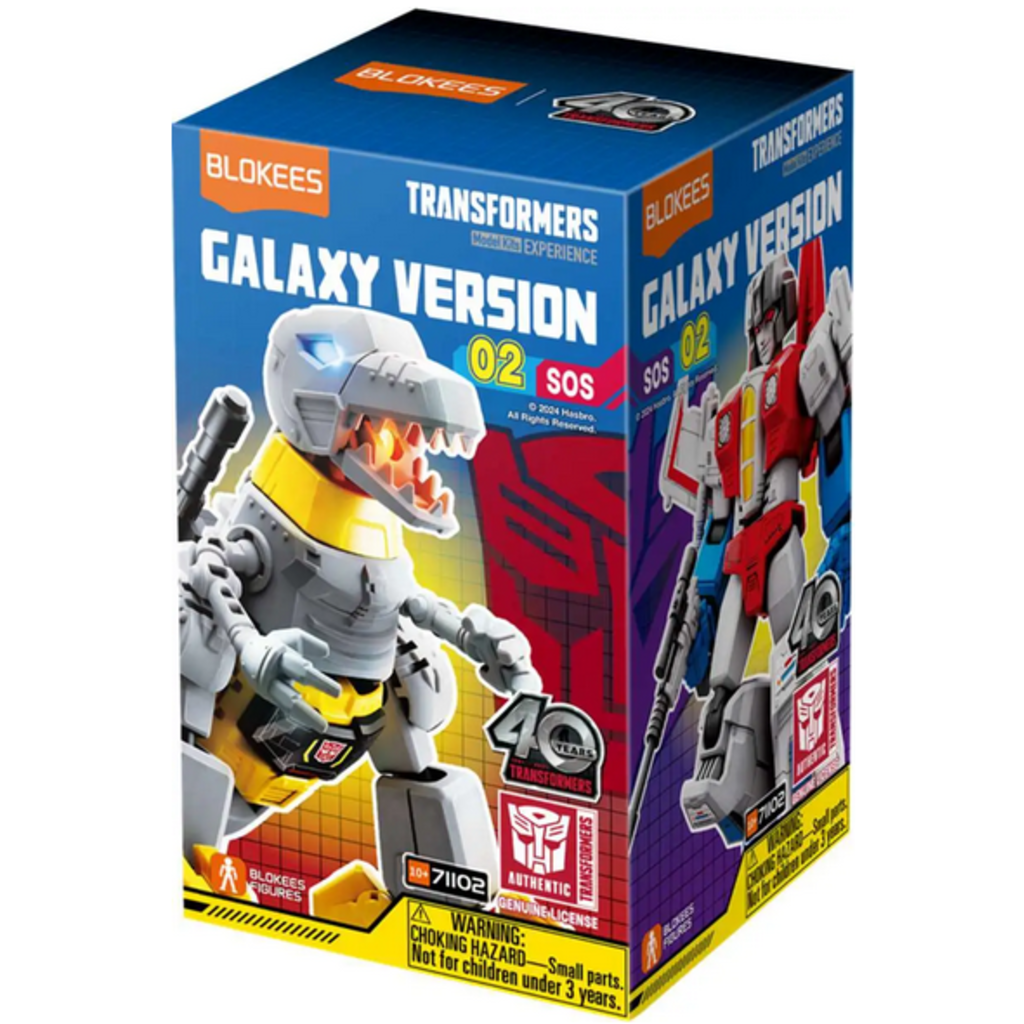 TRANSFORMERS TRANSFORMERS GALAXY VERSION 02 SOS
