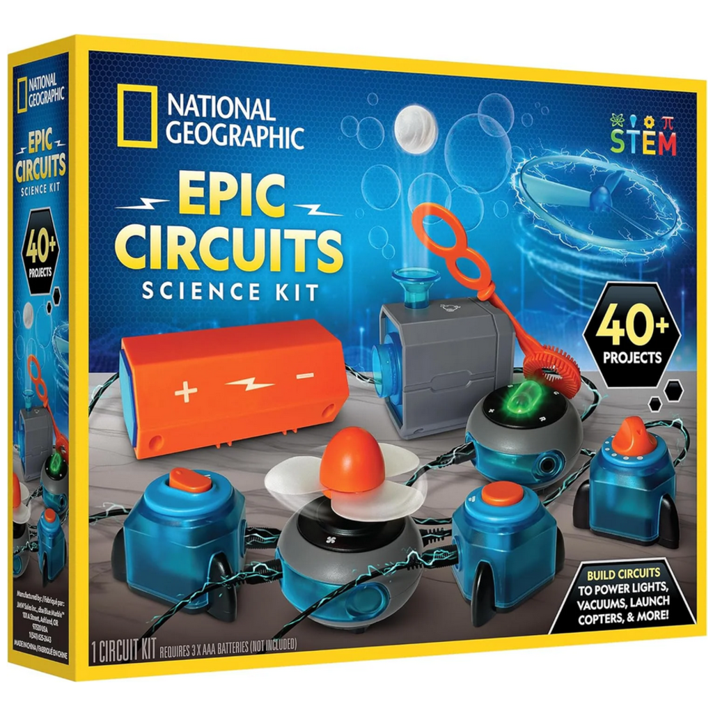 NATIONAL GEOGRAPHIC KIDS EPIC CIRCUITS SCIENCE KIT