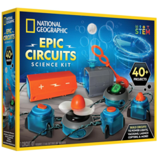 NATIONAL GEOGRAPHIC KIDS EPIC CIRCUITS SCIENCE KIT