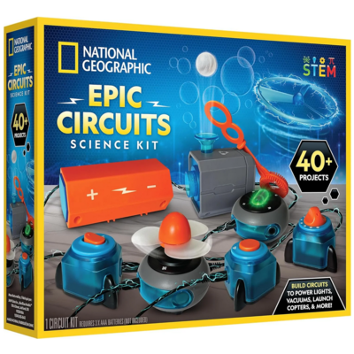 NATIONAL GEOGRAPHIC KIDS EPIC CIRCUITS SCIENCE KIT