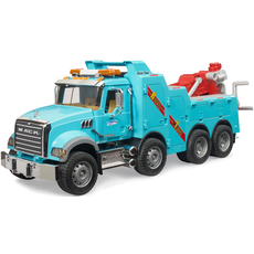 BRUDER TOYS AMERICA MACK GRANITE HEAVY TOW TRUCK WITH L&S