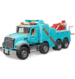 BRUDER TOYS AMERICA MACK GRANITE HEAVY TOW TRUCK WITH L&S