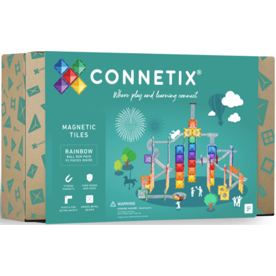 CONNETIX CONNETIX RAINBOW BALL RUN PACK 92 PC**