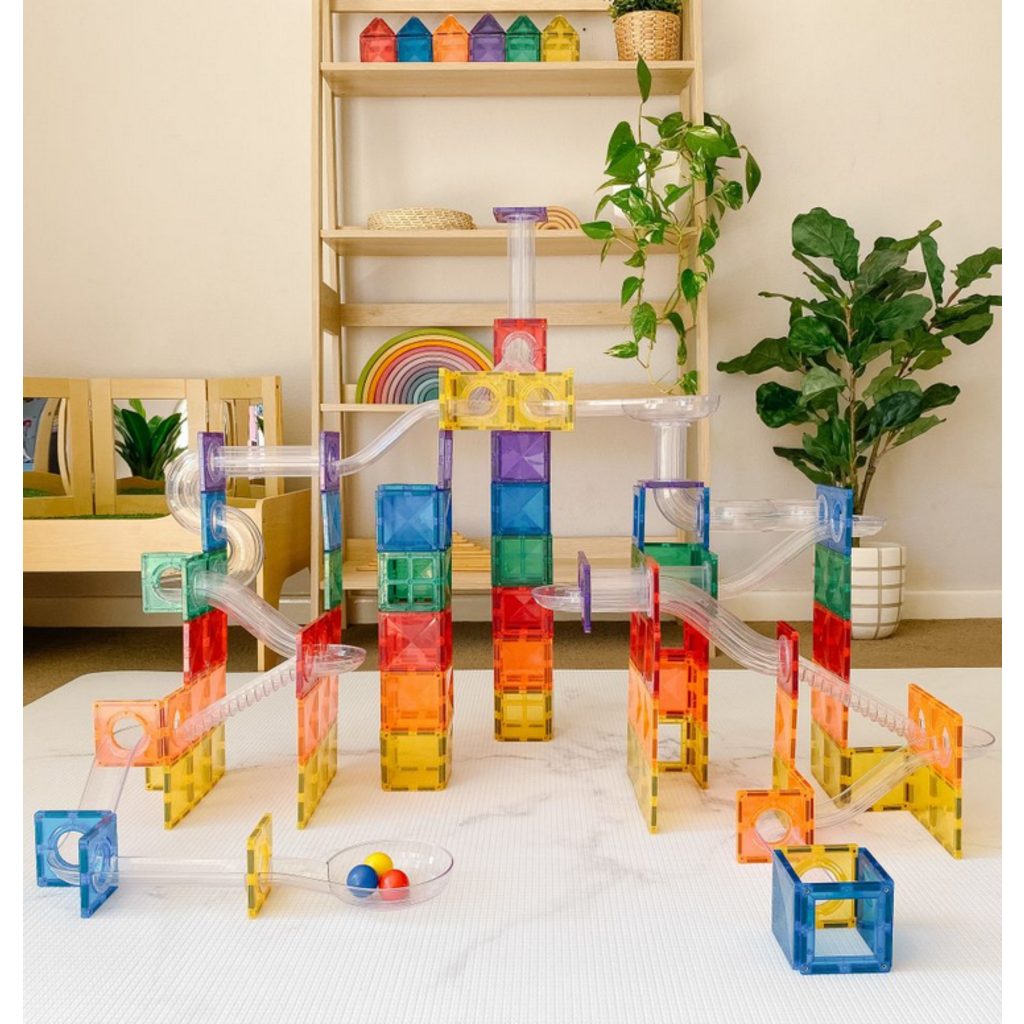 CONNETIX RAINBOW BALL RUN PACK 92 PC