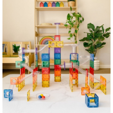 CONNETIX RAINBOW BALL RUN PACK 92 PC