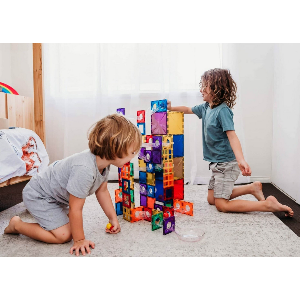 CONNETIX RAINBOW BALL RUN PACK 92 PC