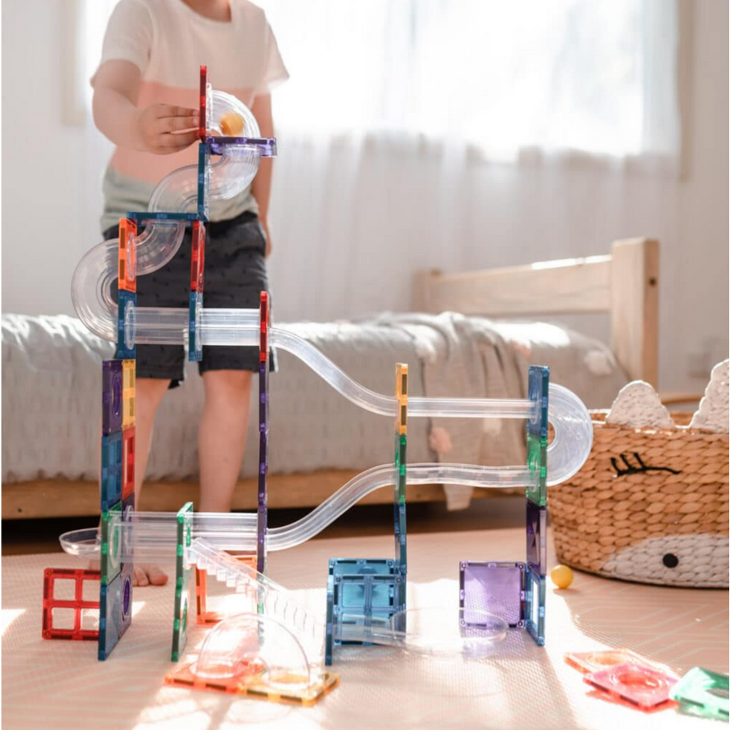 CONNETIX RAINBOW BALL RUN PACK 92 PC