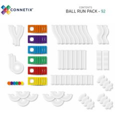 CONNETIX RAINBOW BALL RUN PACK 92 PC