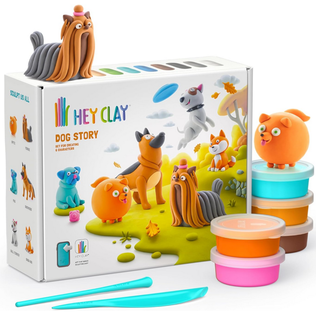 FAT BRAIN TOYS HEY CLAY DOG STORY