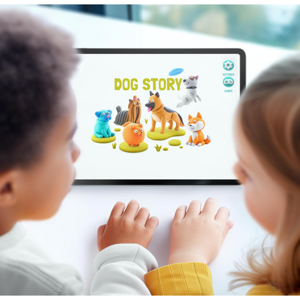 FAT BRAIN TOYS HEY CLAY DOG STORY