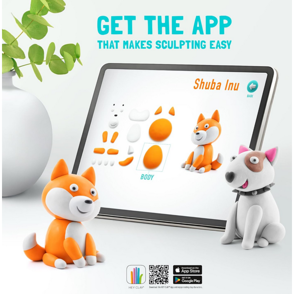 FAT BRAIN TOYS HEY CLAY DOG STORY