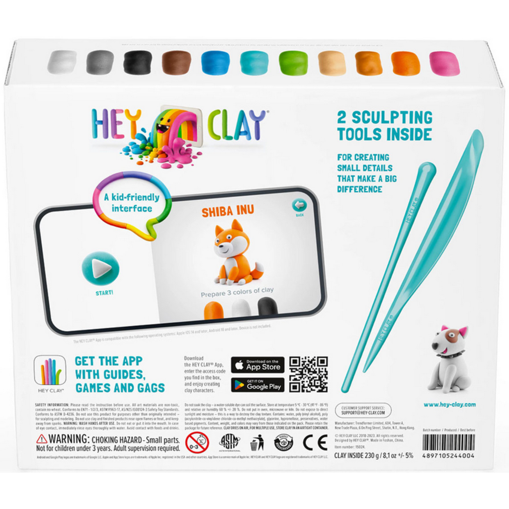 FAT BRAIN TOYS HEY CLAY DOG STORY