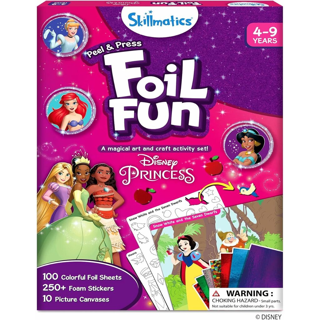 FOIL FUN FOIL FUN ART DISNEY PRINCESS