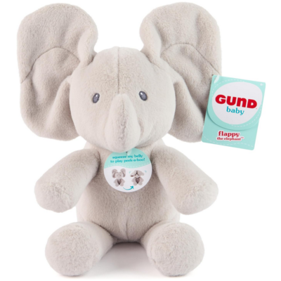 GUND PEEK-A-BOO FLAPPY ELEPHANT