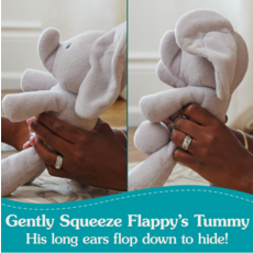 GUND PEEK-A-BOO FLAPPY ELEPHANT