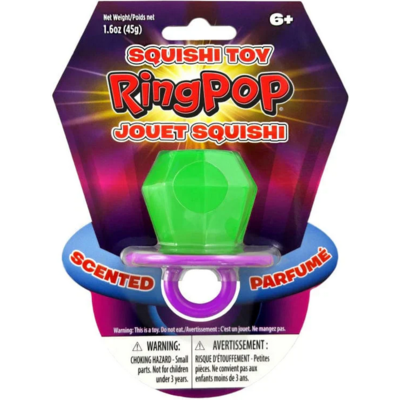 INCREDIBLE GROUP RING POP SQUISHI TOY