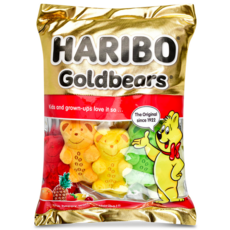 ISCREAM HARIBO GUMMY BEARS PACKAGING PLUSH