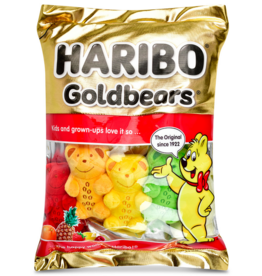 ISCREAM HARIBO GUMMY BEARS PACKAGING PLUSH