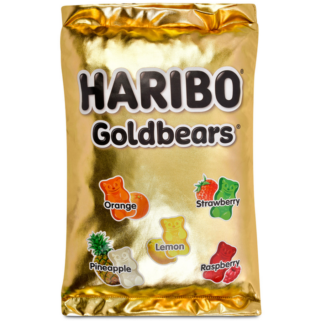 ISCREAM HARIBO GUMMY BEARS PACKAGING PLUSH