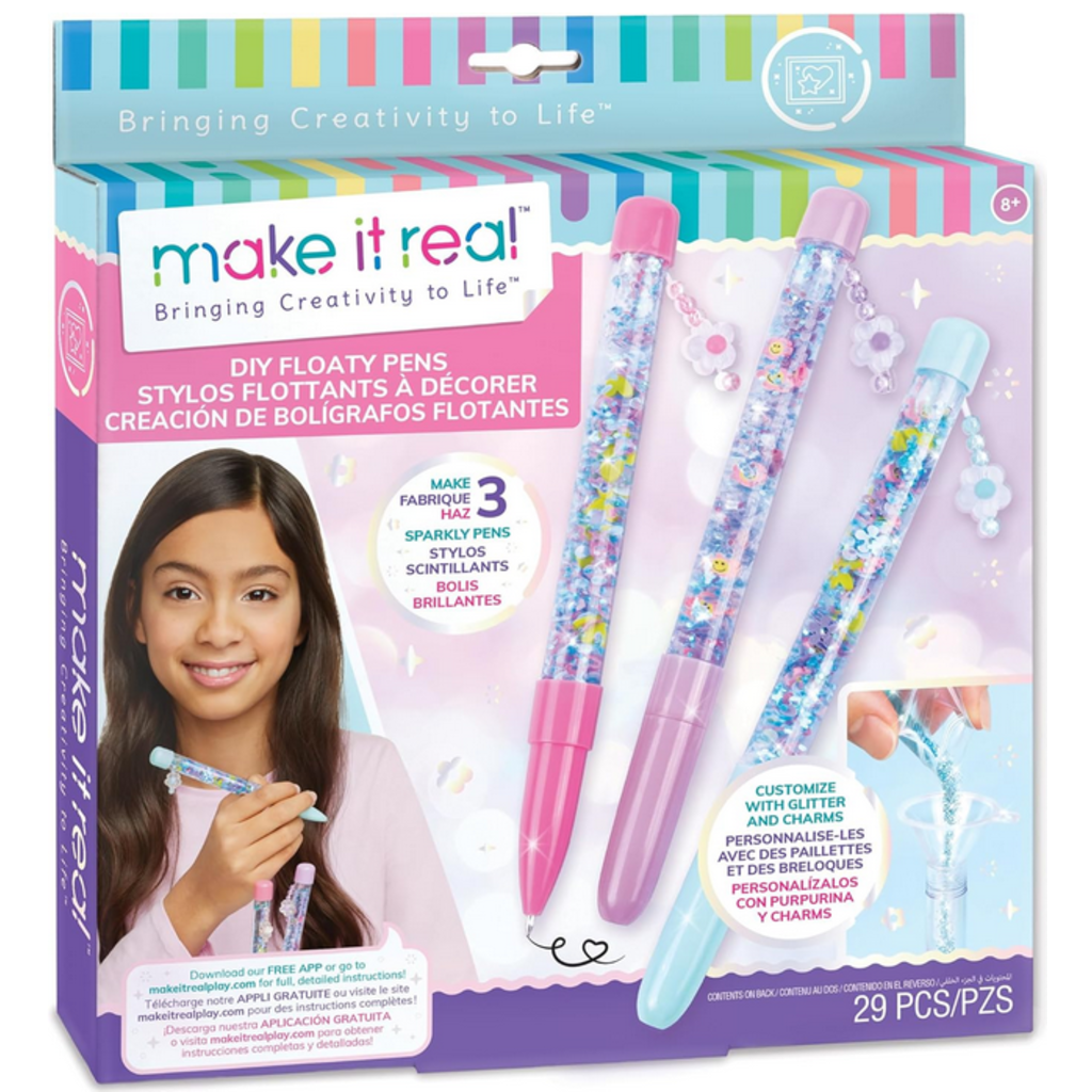 MAKE IT REAL DIY FLOATY PENS