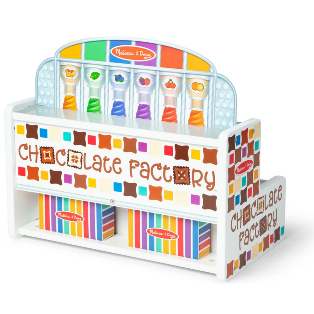 MELISSA AND DOUG CHOCOLATE FACTORY PLAY SET