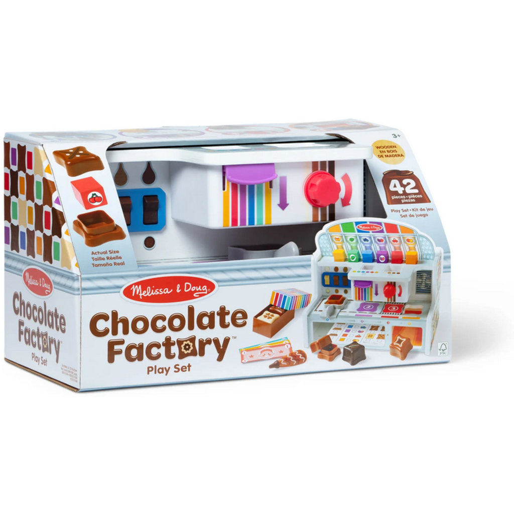 MELISSA AND DOUG CHOCOLATE FACTORY PLAY SET