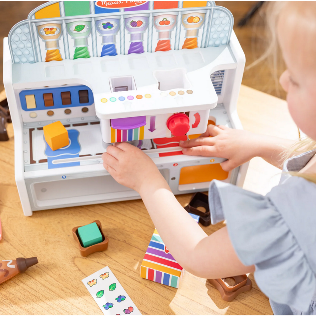 MELISSA AND DOUG CHOCOLATE FACTORY PLAY SET