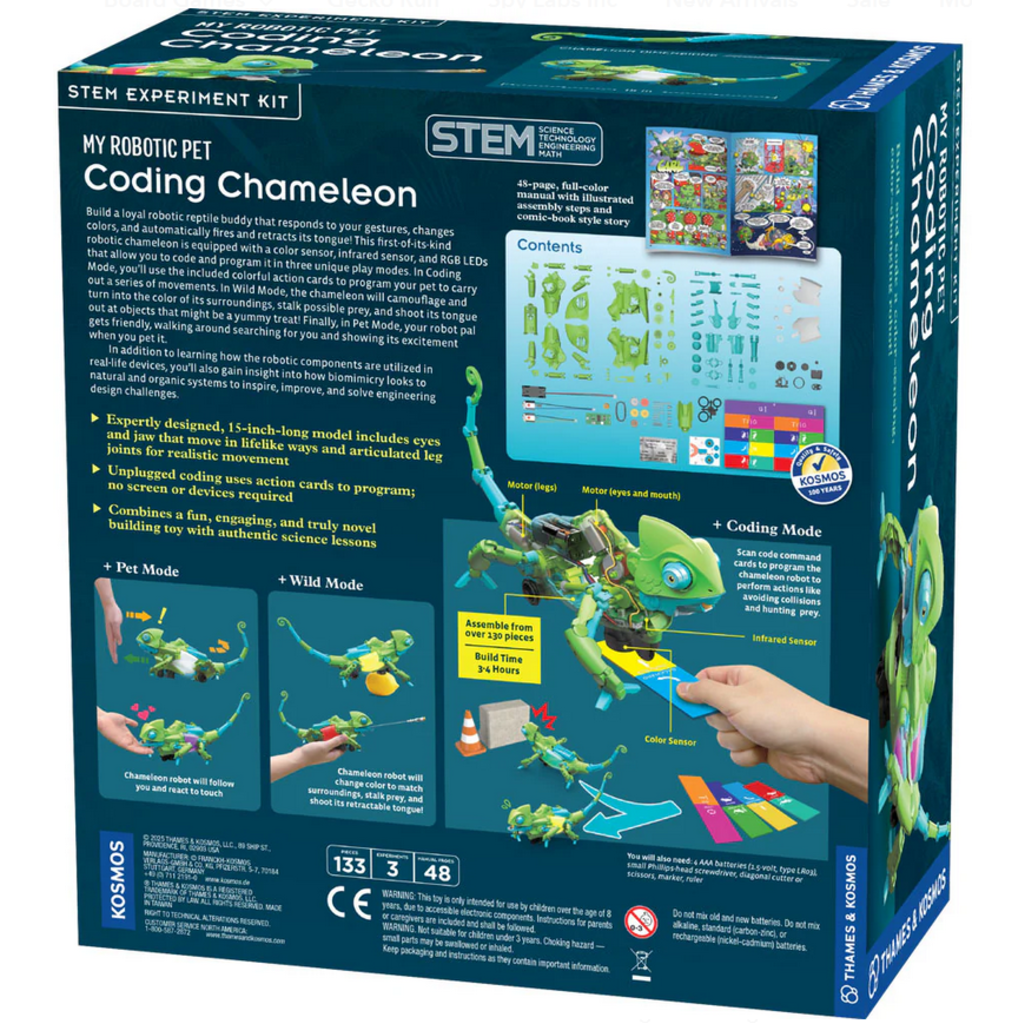 THAMES & KOSMOS MY ROBOTIC PET: CODING CHAMELEON