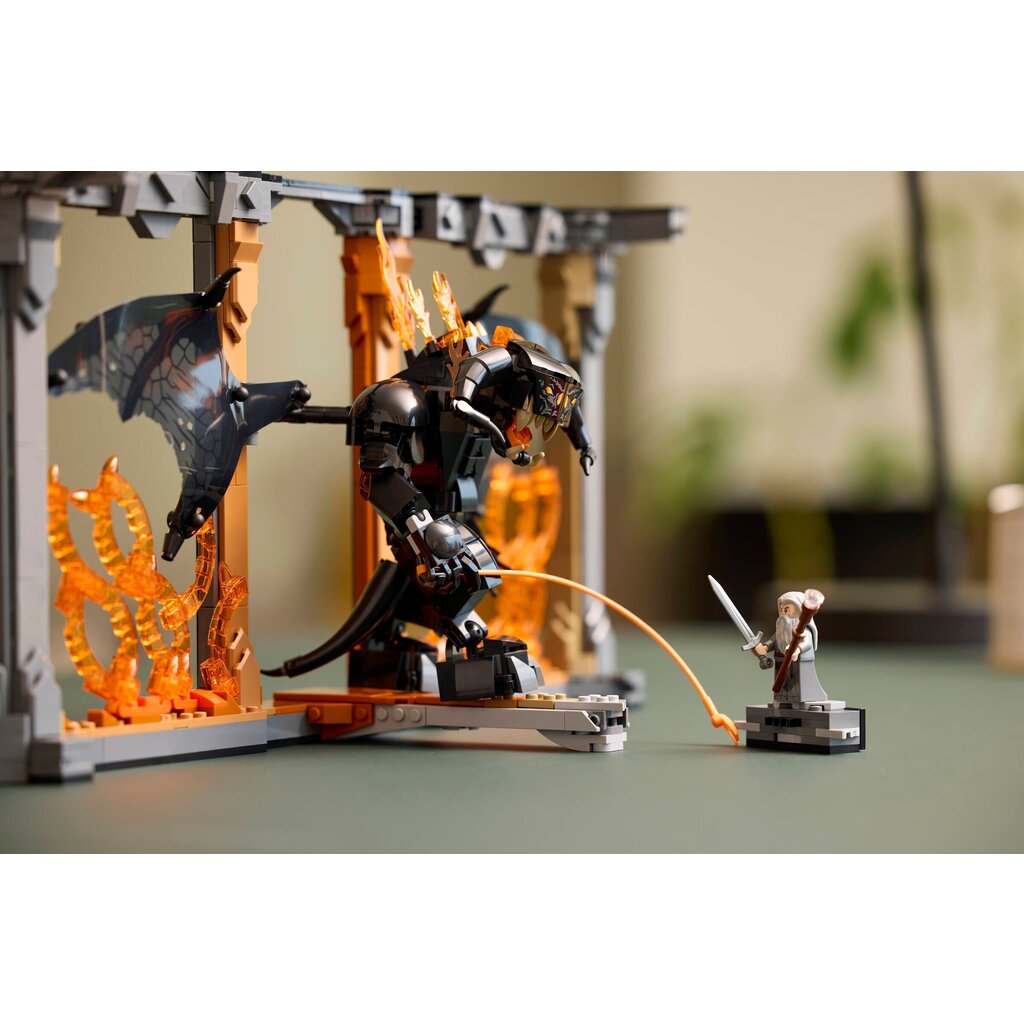 LEGO LORD OF THE RINGS BALROG BOOK NOOK