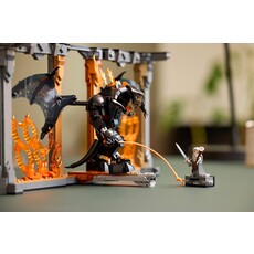 LEGO LORD OF THE RINGS BALROG BOOK NOOK